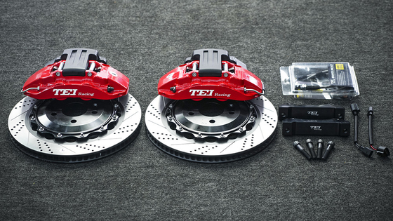 kopen Audi Big Brake Kit geïntegreerde elektronische parkeerrem voor achterwiel 4 zuiger klem voor A4L online vervaardiging