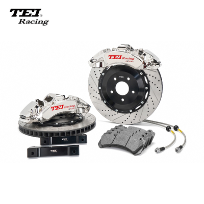 kopen 6 Piston Racing Caliper Brake Kit met 405*34 MM Carbon Ceramic Disc Racing And Brake Pads voor Mercedes Benz AMG 20 Inch online vervaardiging