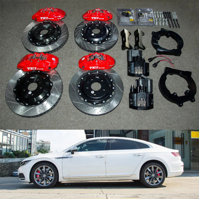 kopen 19 inch CC VW Big Brake Kit Front 6 Piston Calier En Achter 4 Piston Caliper Met Keep EPB Small Caliper online vervaardiging