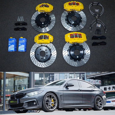 kopen BBK remset voor BMW 4 serie F36 18 inch Auto Rim Voor 6 zuiger en Achter 4 zuiger remset Automatisch remsysteem online vervaardiging