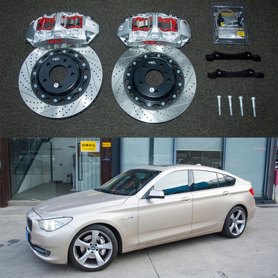 kopen 7075 Aluminium BMW Big Brake Kit Voor 5 Series GT 18 Inch Car Rim Front 6 Piston Brake Kit Auto Brake System online vervaardiging