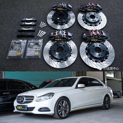 kopen E-klasse W212 Mercedes Big Brake Kit 18 inch Auto Rim Voor 6 zuiger en Achter 4 zuiger rem Kit online vervaardiging