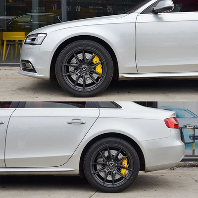 kopen BBK remset voor Audi A4 B8 18 inch Auto Rim Voor 6 zuiger en Achter 4 zuiger klem om de EBP functie te behouden online vervaardiging