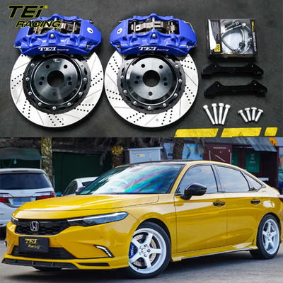 kopen Front Big Brake Kit 6 zuiger klem met 355 * 32 mm rotor BBK auto rem systeem voor Honda INTEGRA 18 inch auto velg online vervaardiging