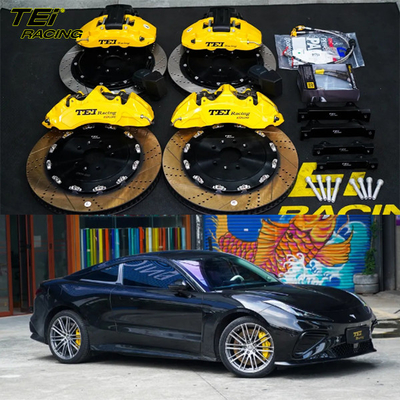 kopen Voorste 6 zuiger en achterste 4 zuiger klem BBK automatisch remsysteem Voor Neta GT 20 inch velg online vervaardiging