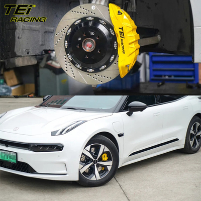 kopen Voorste Big Brake Kit 6 zuiger kaliber met 380x28mm rotor BBK auto rem systeem voor ZEEKR 19 inch auto velg online vervaardiging