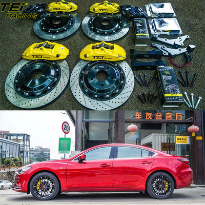 kopen Voorkant 6 zuiger en achterkant 4 zuiger klem met E-remklem BBK automatisch remsysteem voor ATENZA 19 inch Rim online vervaardiging