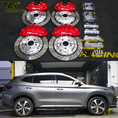 kopen Voorzijde 6 zuiger en achterzijde 4 zuiger kaliber BBK auto rem systeem voor BYD Song Plus 19 inch velg online vervaardiging