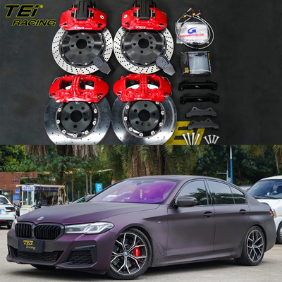 kopen Voorzijde 6 zuiger en achterzijde 4 zuiger klem BBK automatisch remsysteem Voor BMW 540i 19 inch velg online vervaardiging