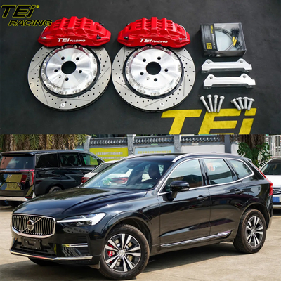 kopen Front Big Brake Kit 6 zuiger klem met 355x28mm rotor BBK auto rem systeem Voor Volvo XC60 18 inch auto velg online vervaardiging