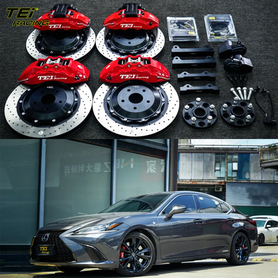 kopen Voorste 6 zuiger en achterste 4 zuiger klem BBK auto rem systeem Voor Lexus ES300h 19 inch velg online vervaardiging