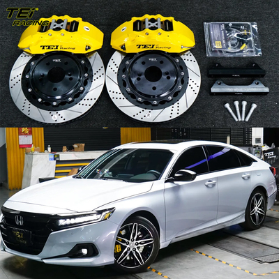 kopen Front Big Brake Kit 6 zuiger klem met 355x32mm rotor BBK auto rem systeem voor Honda Accord 18 inch auto velg online vervaardiging