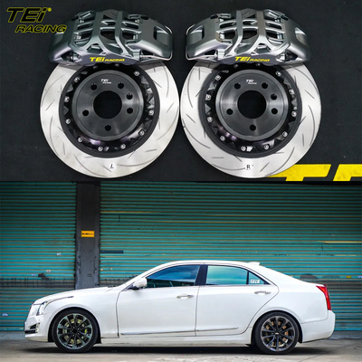 kopen Voorste Big Brake Kit 6 zuiger kaliber met 355x32mm rotor BBK auto rem systeem voor Cadillac ATS-L 18 inch auto velg online vervaardiging