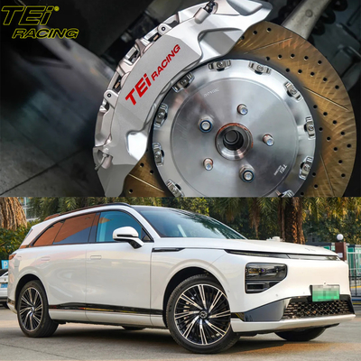 kopen Front Big Brake Kit 10 zuiger klem met 410x36mm rotor BBK auto rem systeem voor XPeng G9 21 inch auto velg online vervaardiging