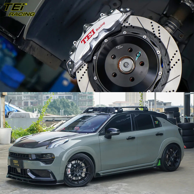 kopen Voorste grote rem kit 6 zuiger klem met 378x32mm rotor BBK auto rem systeem voor Lynk Co 02HB 19 inch auto velg online vervaardiging