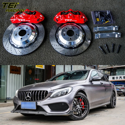 kopen Voorste grote rem kit 6 zuiger klem met 378 * 32 mm rotor BBK auto rem systeem voor Mercedes Benz C200 19 inch auto velg online vervaardiging