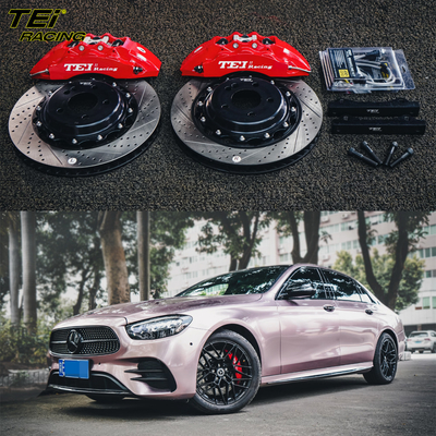 kopen Voorste grote rem kit 6 zuiger klem met 355 * 32 mm rotor BBK auto rem systeem voor Mercedes Benz E260 18 inch auto velg online vervaardiging