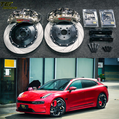 kopen Voorste Big Brake Kit 6 zuiger klem met 405x34mm rotor BBK auto rem systeem voor ZEEKR 001 22 inch auto velg online vervaardiging