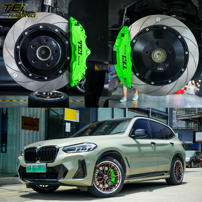 kopen Voorzijde P60NS 6 zuiger en achterzijde P4-Explore 4 zuiger klem BBK automatisch remsysteem Voor BMW iX3 19 inch velg online vervaardiging