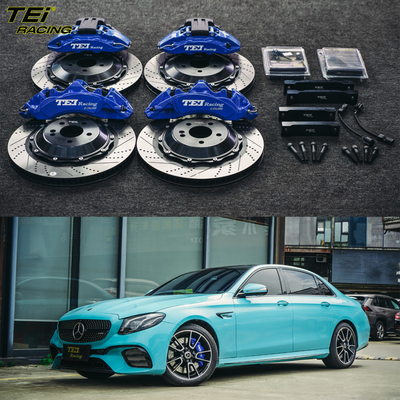 kopen Voorste 6 zuiger en achterste 4 zuiger klem BBK auto rem systeem Voor Mercedes-Benz E300 19 inch velg online vervaardiging