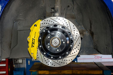 kopen BBK Voor 4 zuiger kaliber Honda Accord Big Brake Kit P40NS Hoge betrouwbaarheid TEI Racing Big Brake Kit online vervaardiging