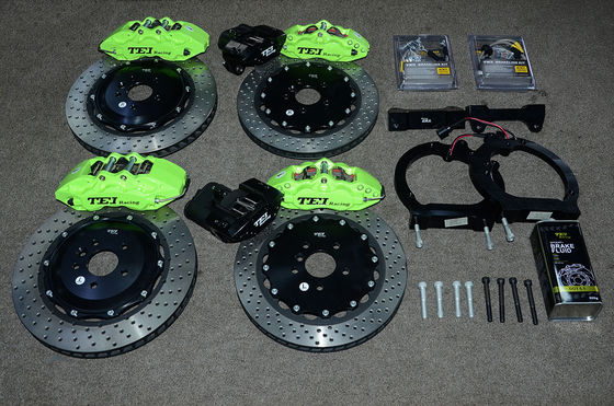 kopen P60S 6 zuiger met 355*32mm rotor voor Jaguar XFL Voorzijde P40S-R met 345*28mm rotor voor achterwiel 18 inch online vervaardiging