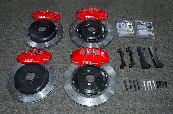 kopen TEI Racing BBK P60S 6 zuiger BBK remset voor Toyota Highlander 18 inch wiel voor en achter online vervaardiging