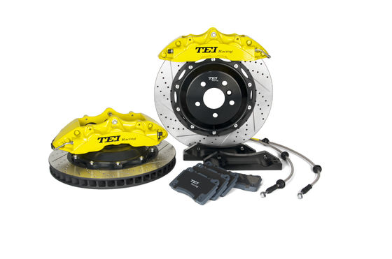 kopen Audi A4 A5 A6 A7 BBK Big Brake Kit 6 Piston Gesmeed Twee-Pieces Caliper 19 inch Voorwiel online vervaardiging