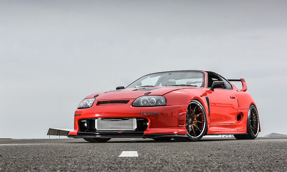 kopen BBK Voor Toyota MK4 Supra Big Brake Kit Front P60S Vervalste 6 zuiger klemmen 18 inch wiel 19 inch online vervaardiging
