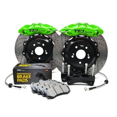 kopen Disc 378x32mm remset 6 zuiger klem met 4 stuk rotor grote remset voor Acura CL 1997-1999 online vervaardiging