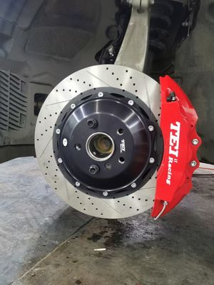 kopen BMW 5-serie G11/G12 X3 G08 X4 G02 X5 TEI Racing 6 Piston Big Brake Kit Voor prestatiewagens online vervaardiging