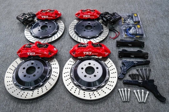 kopen TEI Racing S60 6 zuiger grote rem kit voor Tesla Model Y voor en achter online vervaardiging