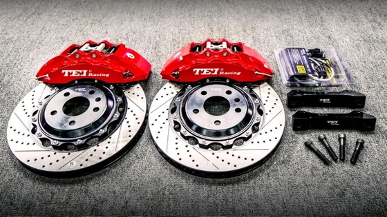 kopen TEI Racing P60ES 6 zuigestoftjes grote remstel voor Audi A4L 18 inch voorwiel online vervaardiging