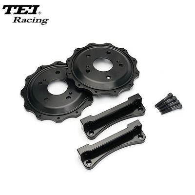 Aangepaste TEI Racing Big Brake Kit beugel en rotorhoed voor alle automodellen antiroestbehandeling