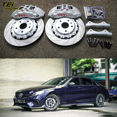 Voorste Big Brake Kit 6 zuiger kaliber met 355x32mm rotor BBK auto rem systeem voor Mercedes Benz E200L 18 inch auto velg