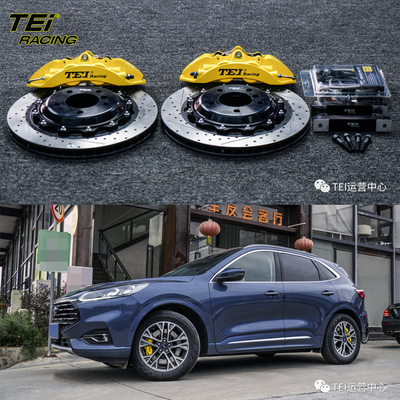 Voorste 6 zuiger en achterste 4 zuiger klem BBK auto rem systeem Voor Ford Escape 18 inch velg
