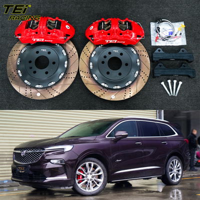 Front Big Brake Kit 6 zuiger klem met 405x34mm rotor BBK auto rem systeem voor Buick Enclave 20 inch auto velg