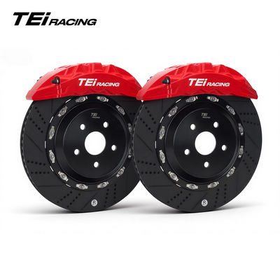 TEI P60EV Big Brake Kit 6 Pot Auto Remklauwen 18-inch Schijf BBK voor VW Golf MK6 MK7 MK7.5 MK8 GTI R