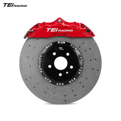 TEI P60NS 6 zuigers BBK Carbon Ceramic Rotor 355mm 380mm Front Modified Brake Kit voor VOLVO S60 S90