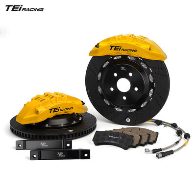 TEI P60EV Auto Brake Accessories Front BBK 6 Piston Brake Calipers Kit for Honda Civic EK EK9 EP3 FD2 FN2 FL5