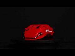TEI Remklauw SR6 performance auto-onderdelen 6 Zuiger BBK R17 R18 Auto Wiel Upgrade Remkit voor